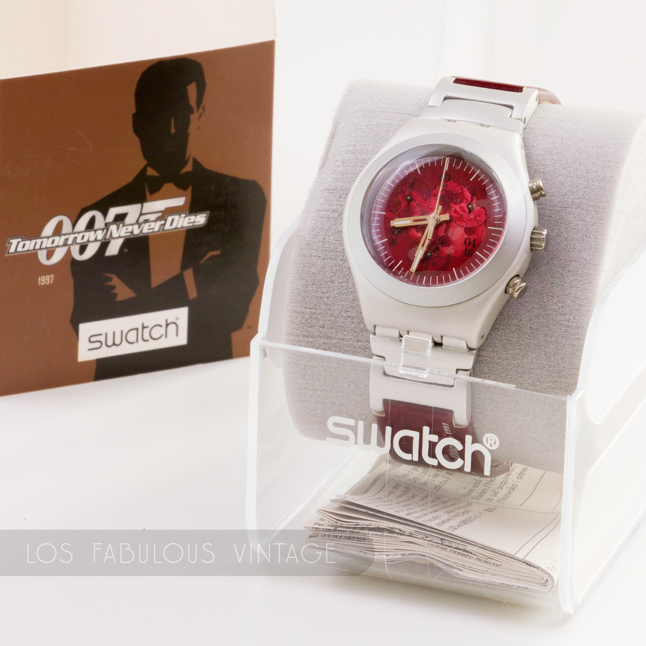 James Bond 007 Swatch “Tomorrow Never Dies