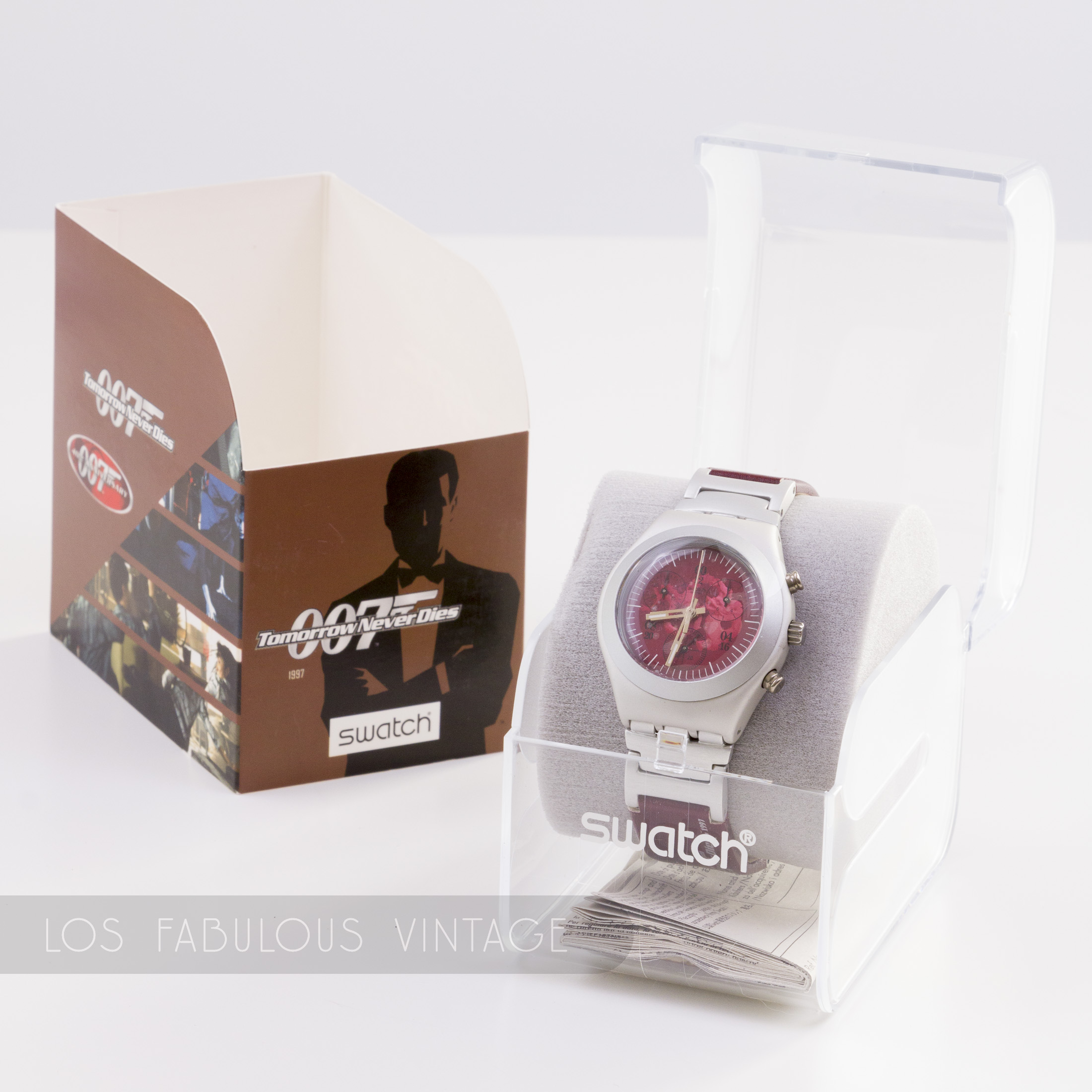 James Bond 007 Swatch “Tomorrow Never Dies
